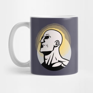 Bald Man || Vector Art Illustrator Mug